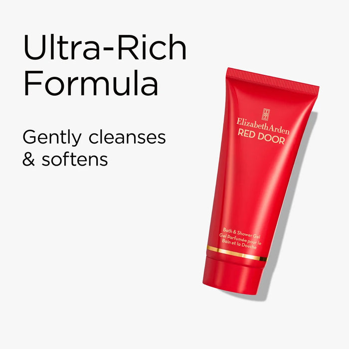 Elizabeth Arden New York Red Door 3 Piece Gift Set 100ml EDT+Shower Gel 100ml & Body Lotion 100ml