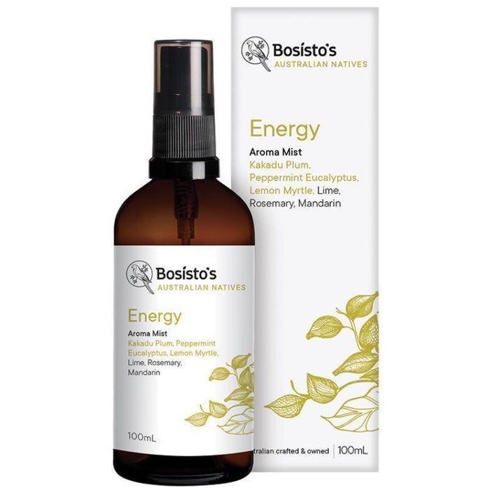 Bosistos Native Energy Aroma Mist 100ml