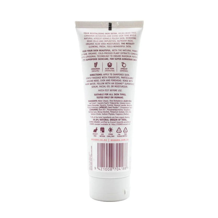 Essano Revitalising Face Exfoliator Superfoods Detox & Renew Cinnamon 100ml