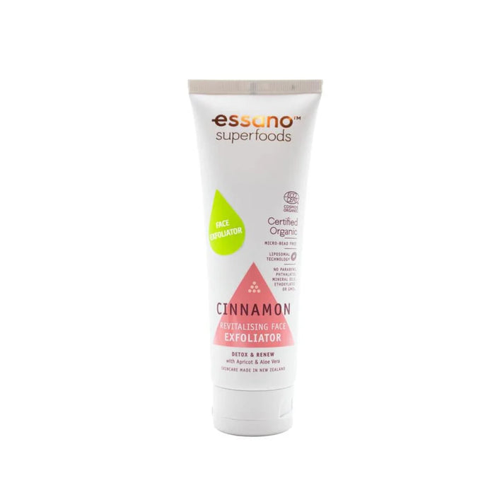 Essano Revitalising Face Exfoliator Superfoods Detox & Renew Cinnamon 100ml