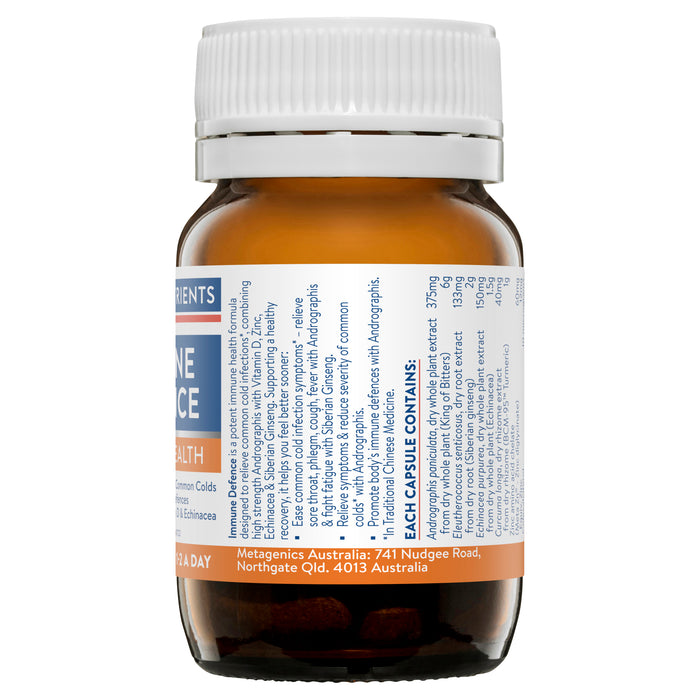 Ethical Nutrients Immune Defence 30 Tablets