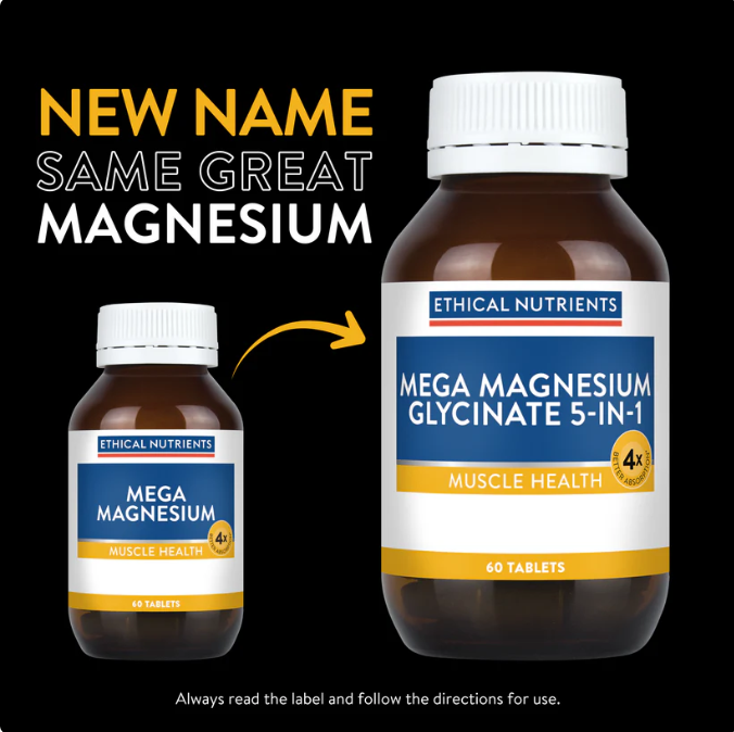 Ethical Nutrients Mega Magnesium Glycinate 5-in-1 240 Tablets