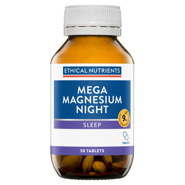 Ethical Nutrients Mega Magnesium Night 50 Tablets