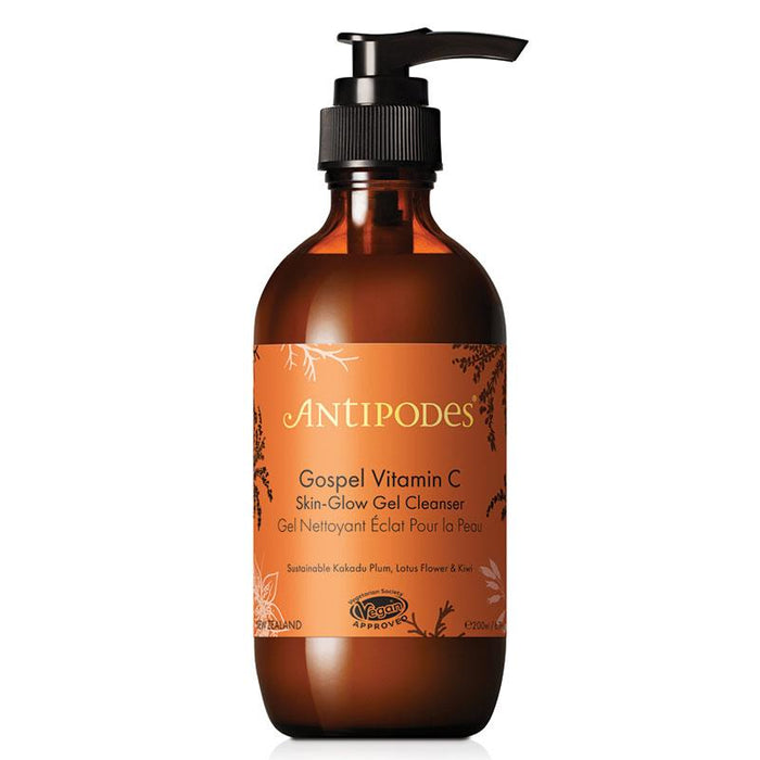 Antipodes Gospel Vit C Skin Glow Gel Cleanser 200ml