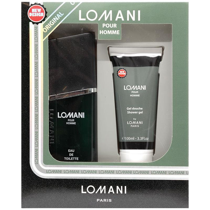 Lomani EDT 100ml 2 Piece Gift Set