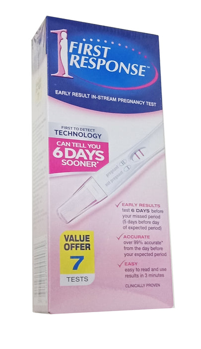 First Response Instream 7 Pregnancy Test Test