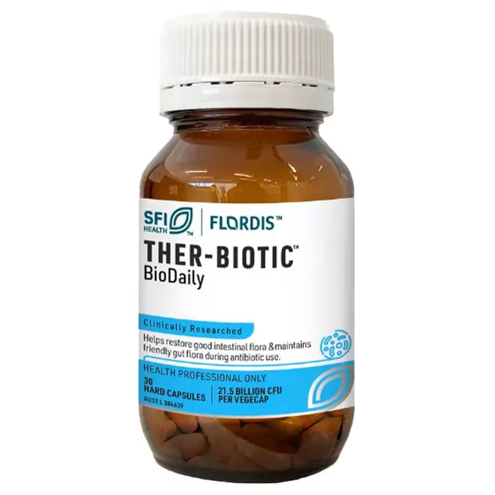 Flordis THER-BIOTIC™ BioDaily for gastrointestinal health and wellness 30 capsules