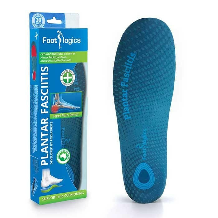 FootLogics Plantar Fasciitis Full Length Orthotic Insoles Extra Large