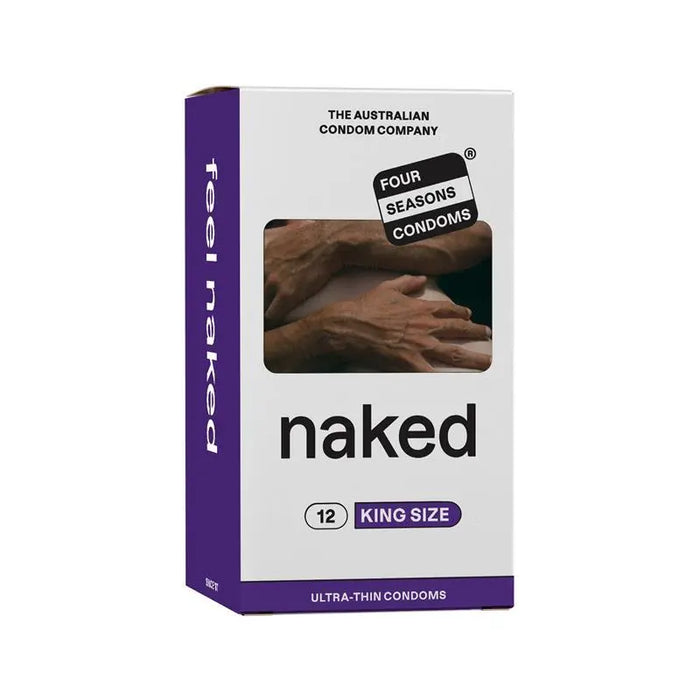 Four Seasons Naked King Size Condom 12 Pack