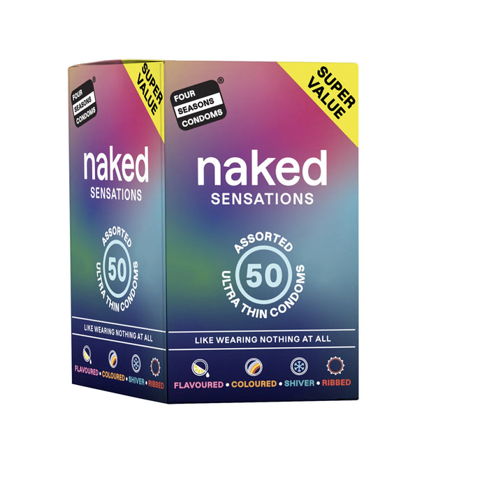 Four Seasons Naked Sensations Condoms 50 Pack