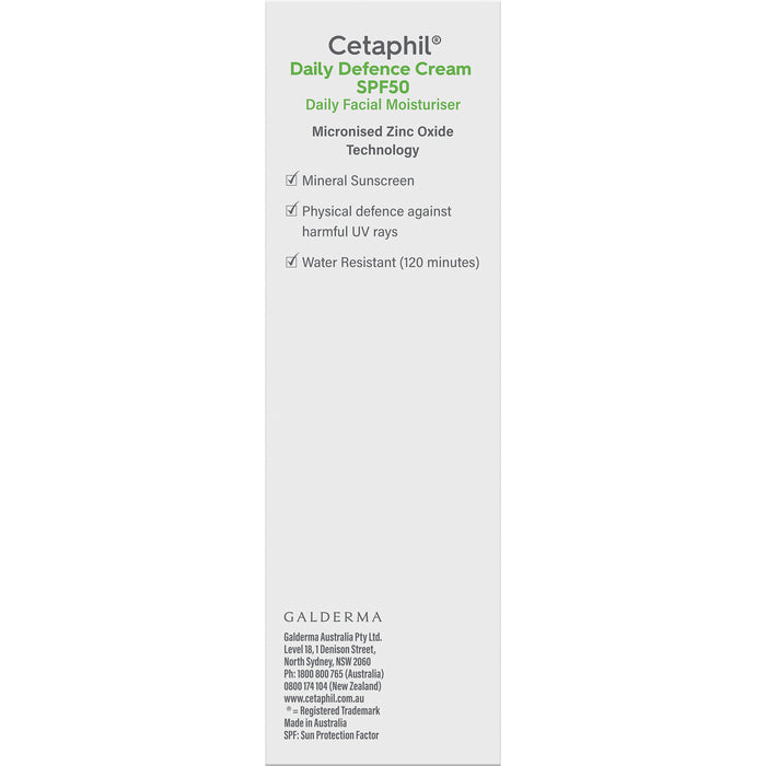 Cetaphil Daily Defence Cream SPF50 50g