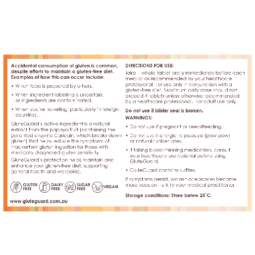 GluteGuard 30 Tablet Blister Pack