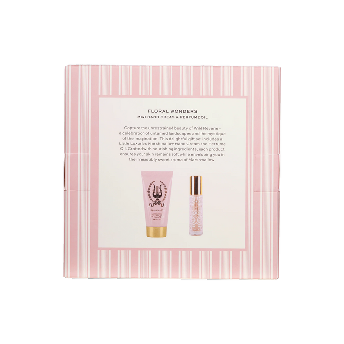 MOR 2025 Christmas Floral Wonders Mini Hand 50ml & Perfume Oil 9ml Set