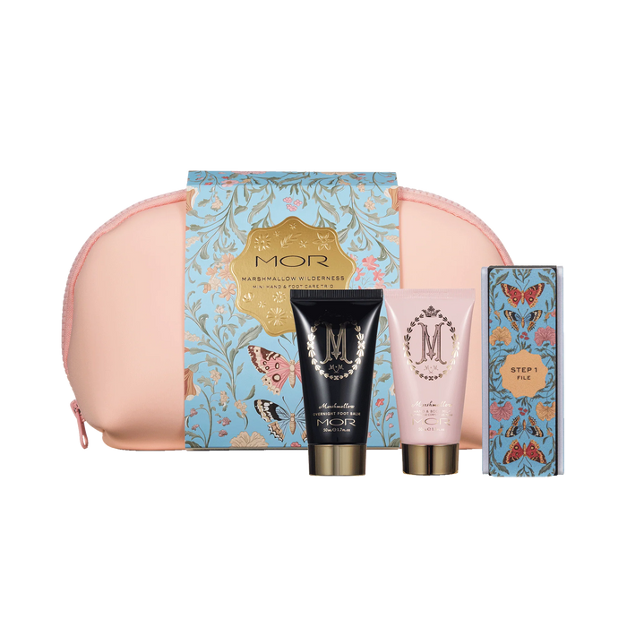 MOR 2025 Christmas Marshmallow Wilderness Hand & Nail Cream 50ml & Foot Balm 50ml Mini Trio