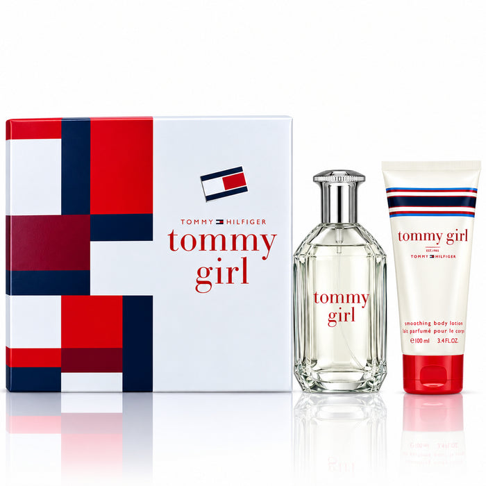 Tommy Hilfiger Tommy Girl EDT Gift Set 100ml EDT & Body Lotion 100ML.
