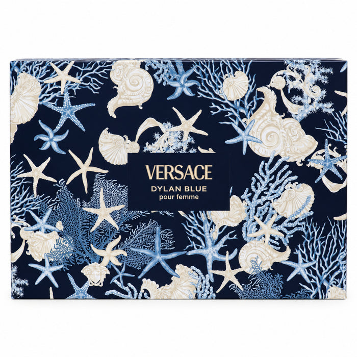 Versace Dylan Blue Pour Femme 4 Piece Gift Set.
