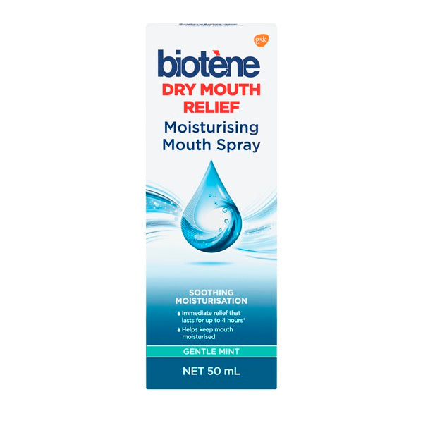 Biotene Dry Mouth Relief Spray Gentle Mint 50ml