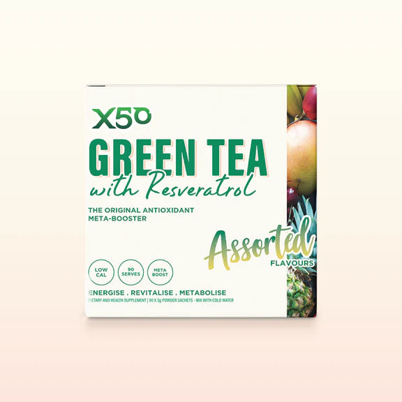 Green Tea X50 Assorted Sachets 60
