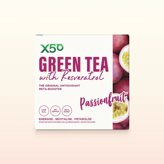 Green Tea X50 Passionfruit Sachets 60