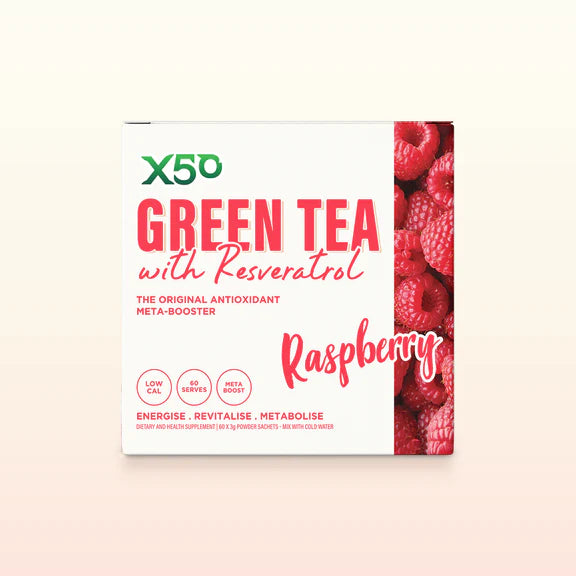 Green Tea X50 Raspberry Sachets 60