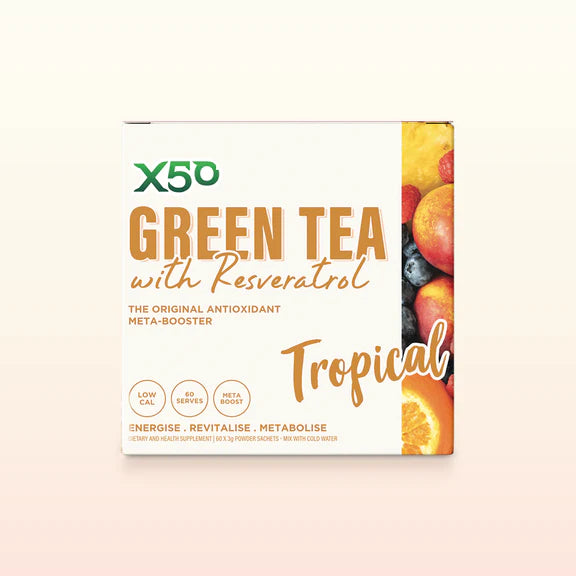 Green Tea X50 Tropical Sachets 60