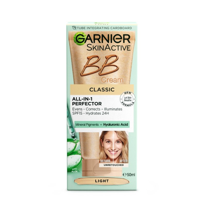 Garnier BB Cream All-In-One Perfector Classic Light SPF 15 50mL.