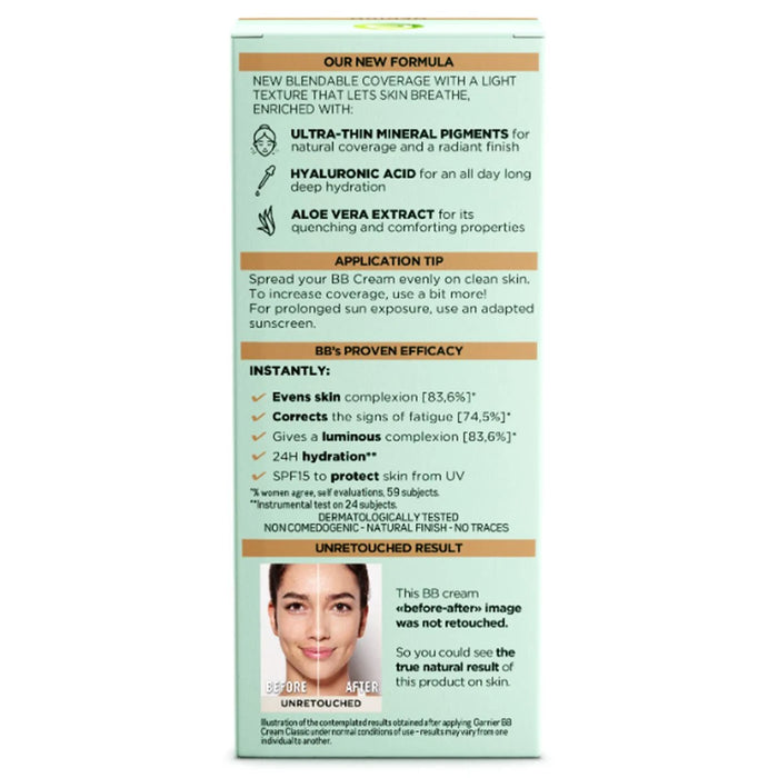 Garnier BB Cream All-In-One Perfector Classic Medium SPF 15 50mL.