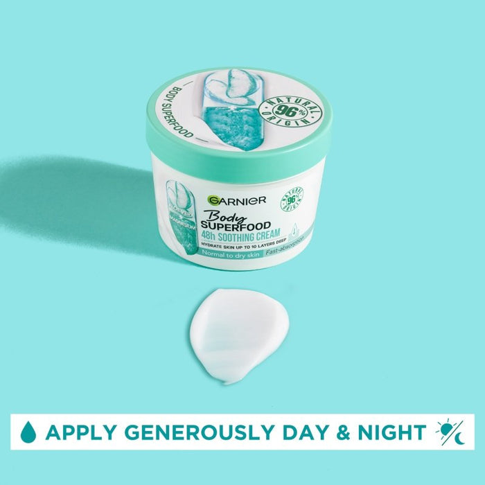 Garnier Body Superfood Aloe Vera & Magnesium Nourishing Cream 380ml.