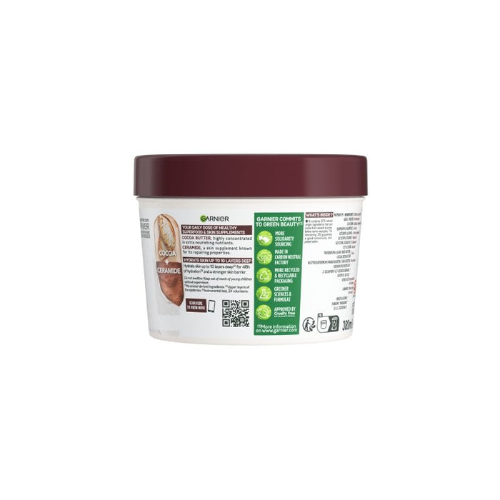 Garnier Body Superfood Cocoa & Ceramide 48 Hour Repairing Butter 380ml.
