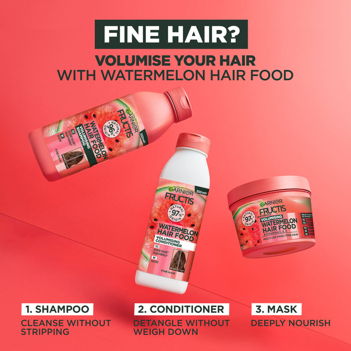 Garnier Fuctis Volumising Hair Food Watermelon 390ml