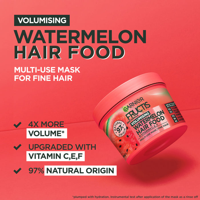 Garnier Fuctis Volumising Hair Food Watermelon 390ml