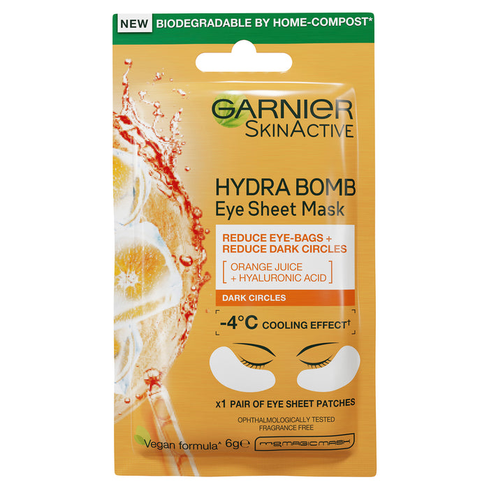 Garnier Skin Active Eye Mask Hydra Bomb Dark Circles 6G