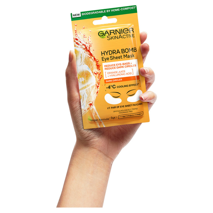 Garnier Skin Active Eye Mask Hydra Bomb Dark Circles 6G