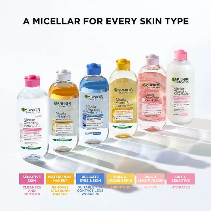 Garnier Skin Active Micellar Oil-Infused Cleansing Water 400ml