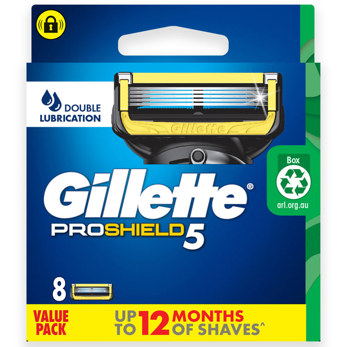 Gillette Fusion Proshield Blade Refills 8 Pack