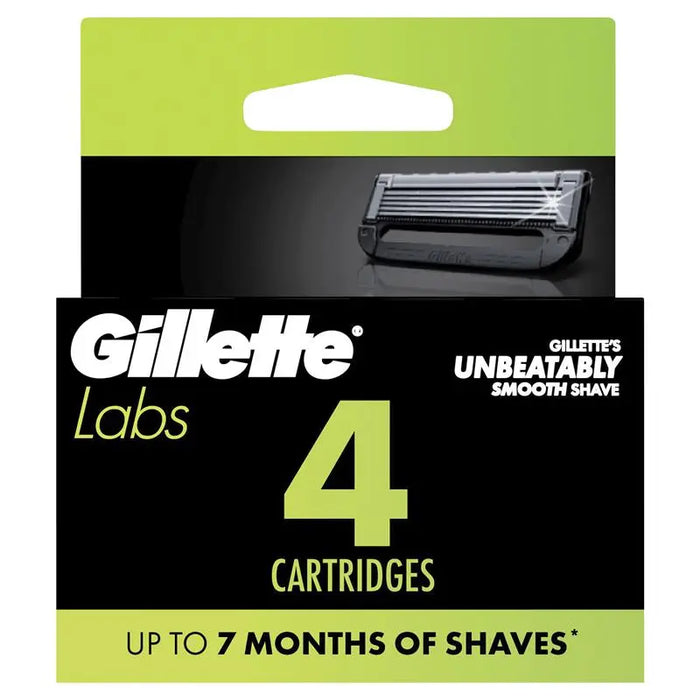 Gillette Labs Razor Blades Cartridges 4 Pack
