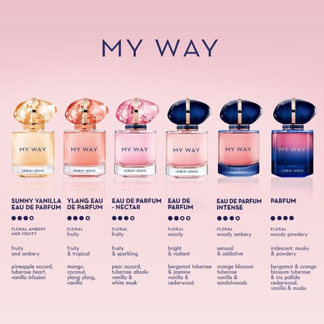 Giorgio Armani My Way EDP 90ml + EDP 10ml & Body Lotion 50ml Gift Set.