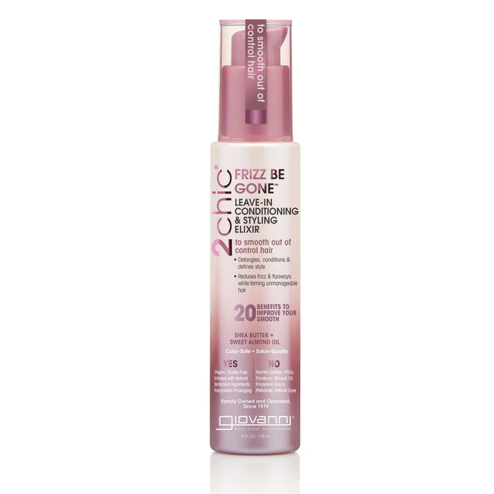 Giovanni 2Chic Frizz Be Gone Leave-In Conditioning & Styling Elixir 118ml