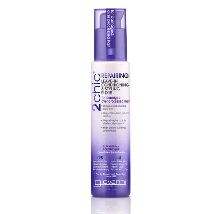 Giovanni 2Chic Repairing Leave-In Conditioning & Styling Elixir 118ml