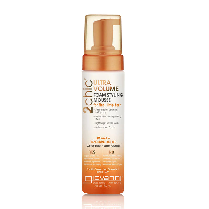 Giovanni 2Chic Ultra Volume Styling Mousse 207ml