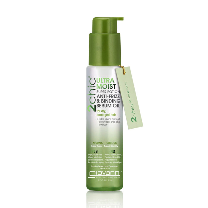 Giovanni 2chic Ultra-Moist Super Potion Anti-Frizz Binding Serum 53ml