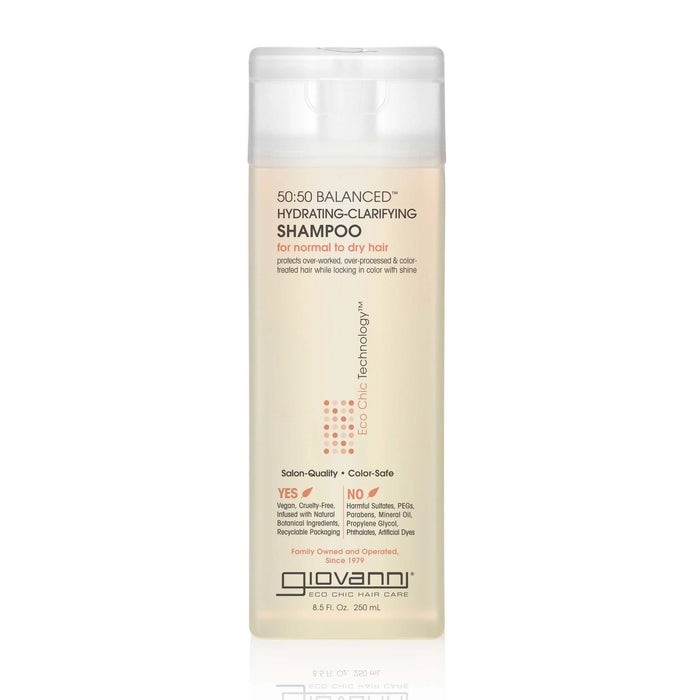 Giovanni 50:50 Balanced Hydrating-Clarifying Shampoo 250ml
