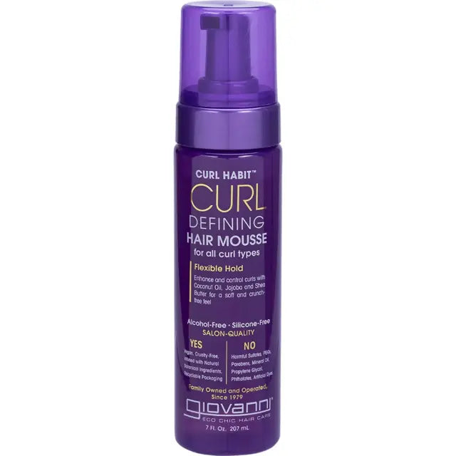 Giovanni Curl Habit Curl Defining Hair Mousse 207ml