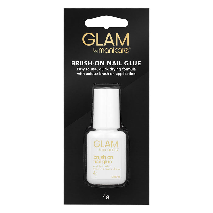 Glam By Manicare Glam Brush-On Nail Glue 4G