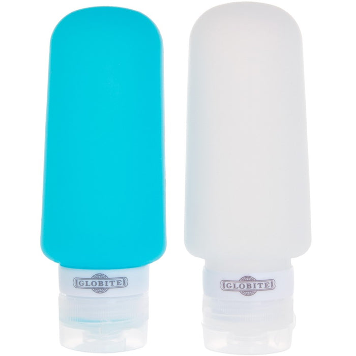 Globite 100ml Silicone Travel Bottles 2 Pack