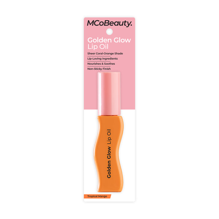 MCo Beauty Golden Glow Lip Oil Tropical Mango