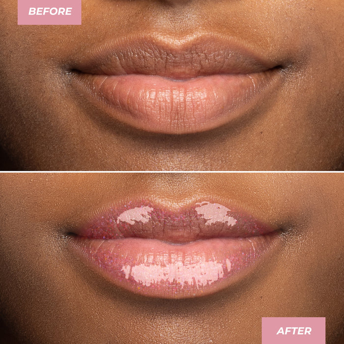 MCo Beauty Golden Glow Lip Oil Watermelon Shimmer