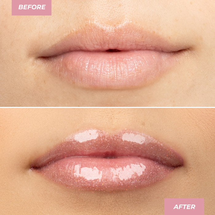 MCo Beauty Golden Glow Lip Oil Watermelon Shimmer