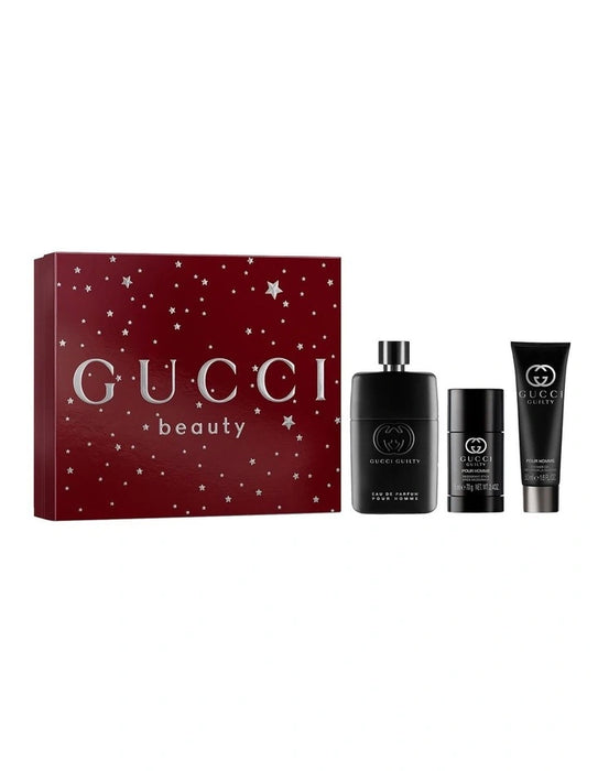Gucci Guilty Pour Homme 3 Piece EDP Gift Set