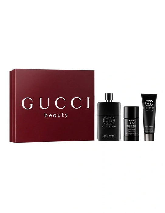 Gucci Guilty Pour Homme 3 Piece EDP Gift Set